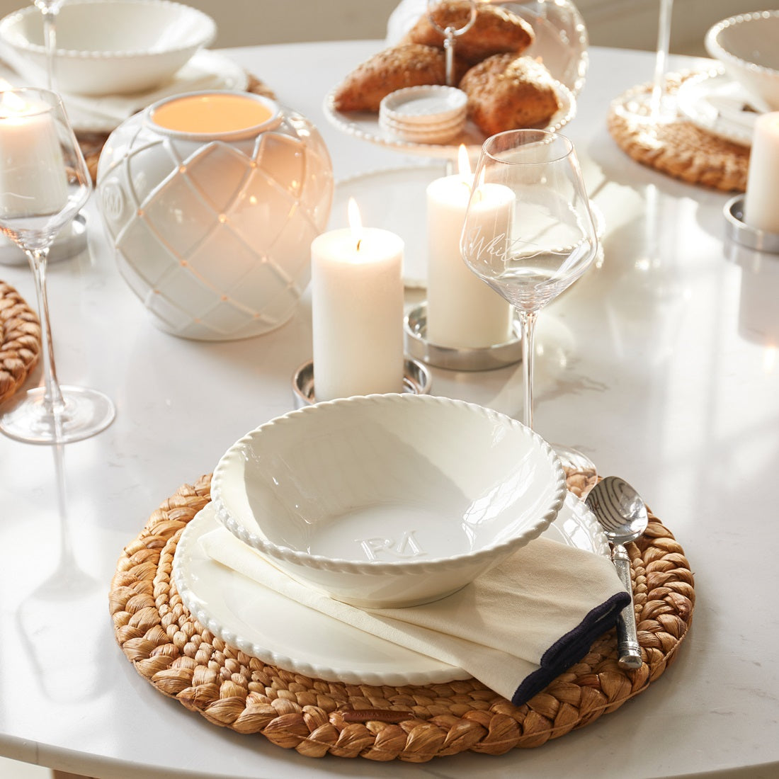 Elegant Twist Bowl L RIVIERA MAISON