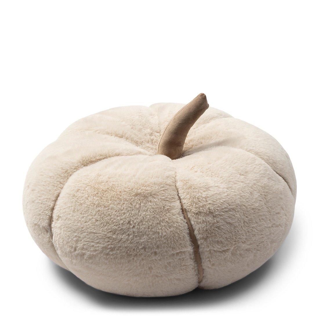 Pumpkin Faux Fur Box Pillow RIVIERA MAISON