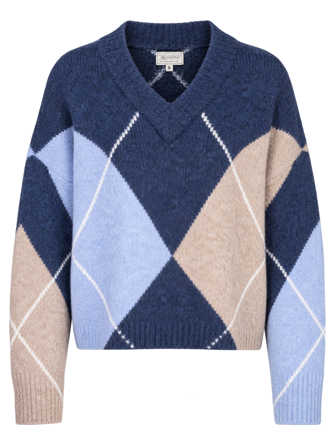 Florlain Mohair Touch Pullover von Herrlicher in Marine