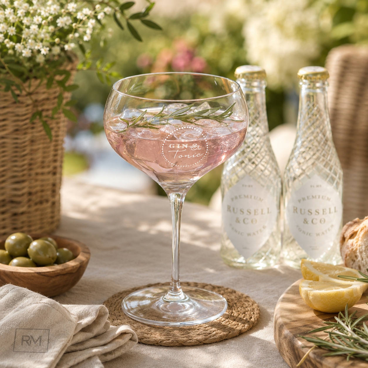 Gin & Tonic Glas von Riviera Maison