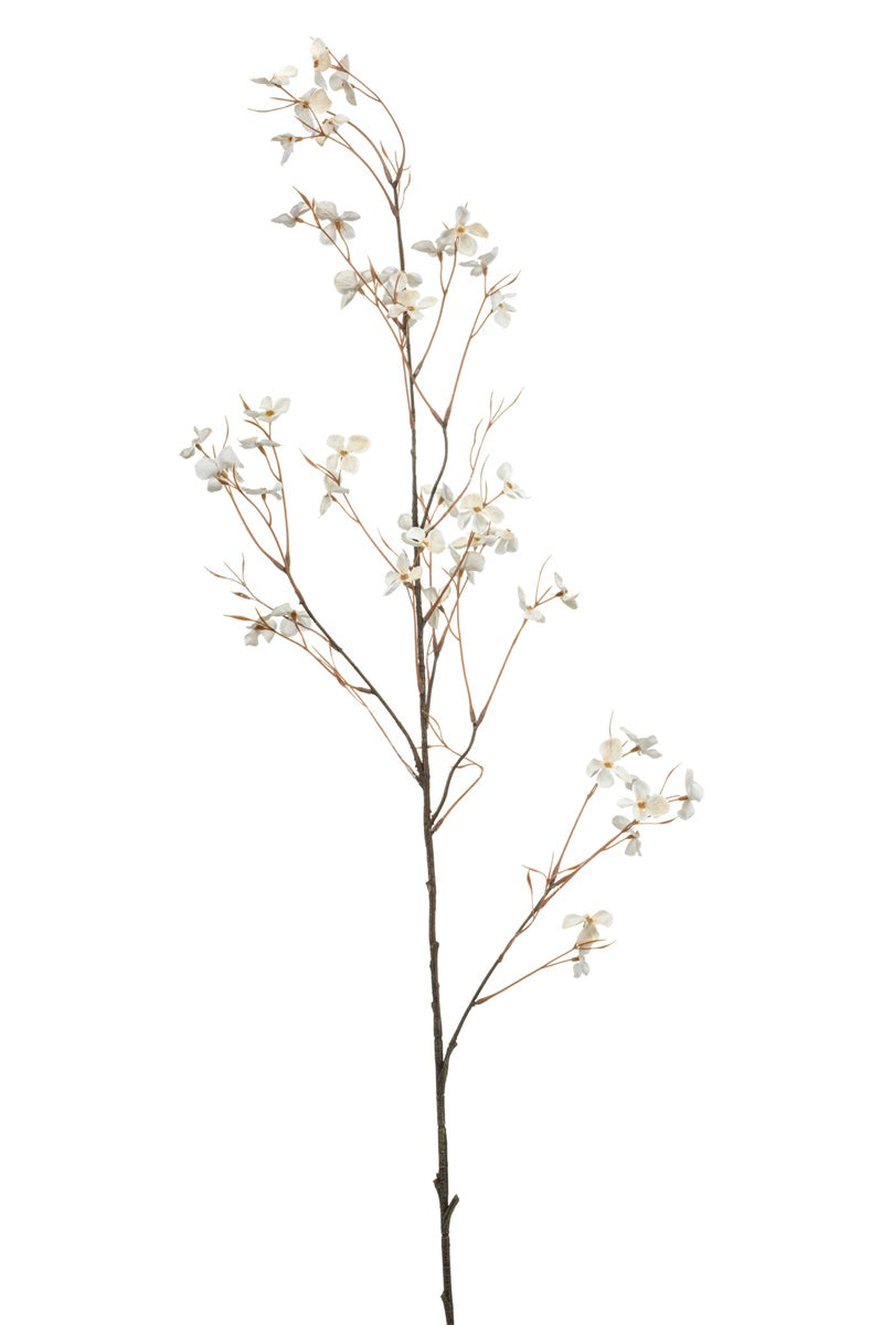 Hydrangea blossom spray cream 110cm