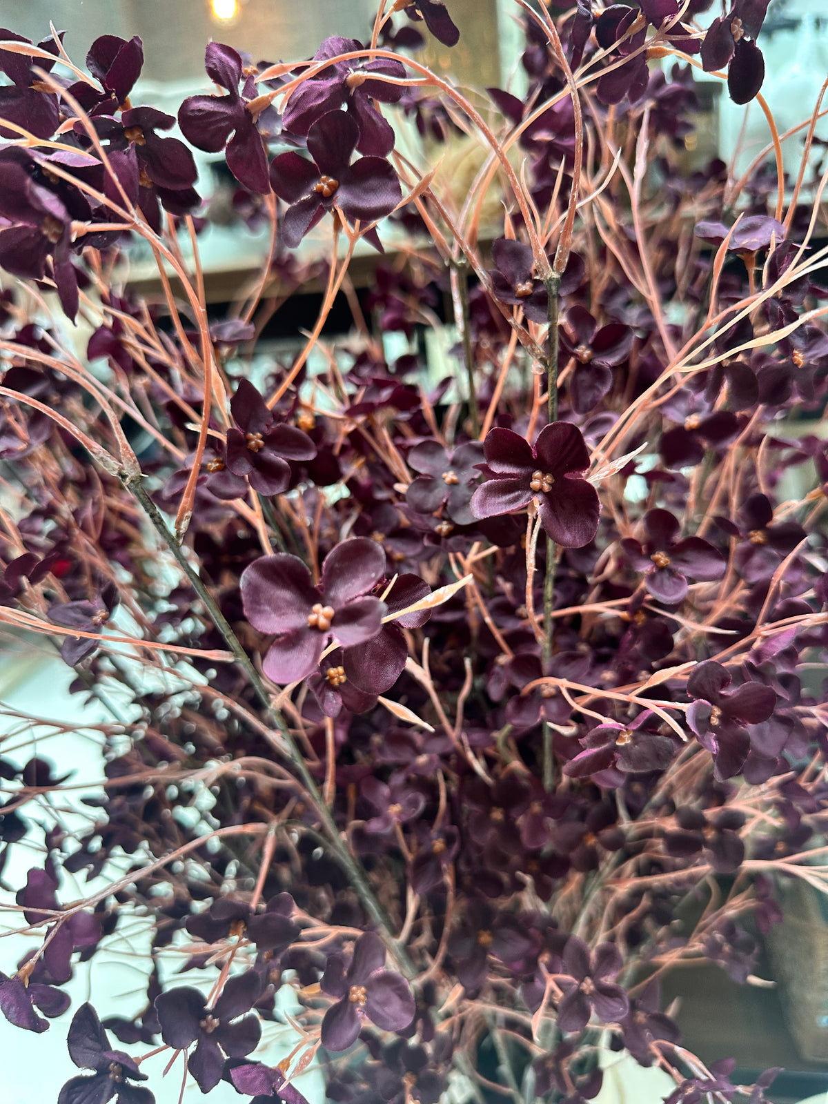 Hortensienzweig Purple 110 cm