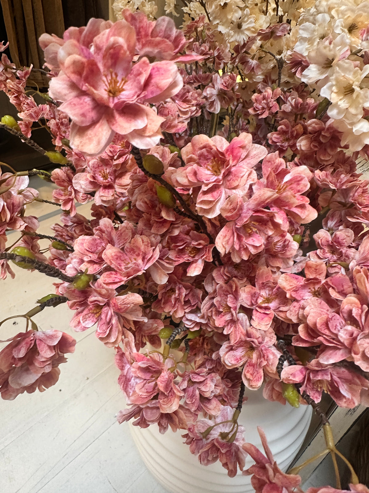 Blütenzweig Pink 95 cm