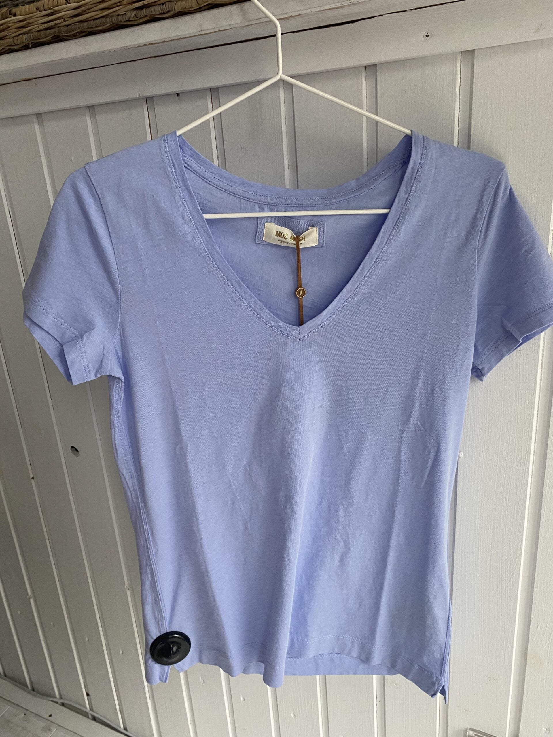 Damen T-Shirt MMArden Organic Brunnera Blue von MOS MOSH