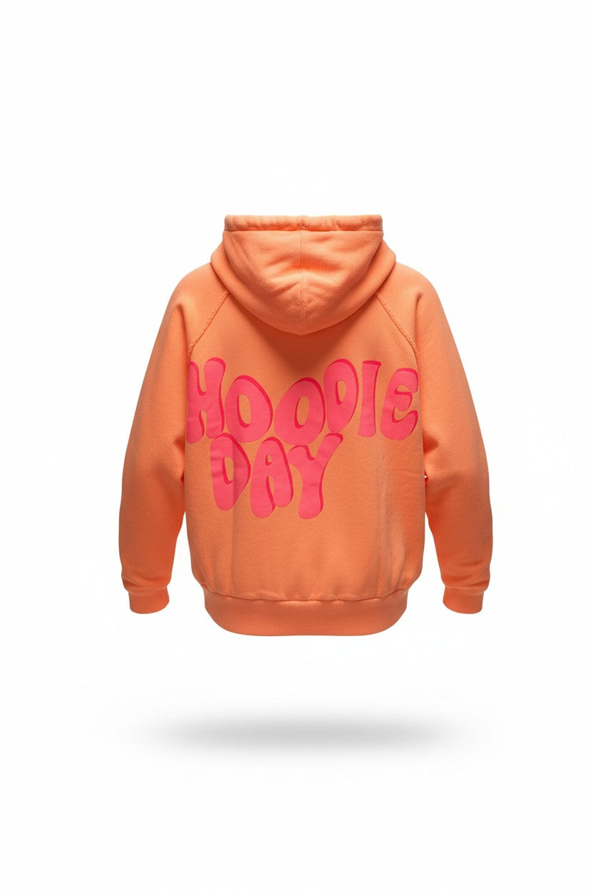 Damen Hoodie in orange von Grace