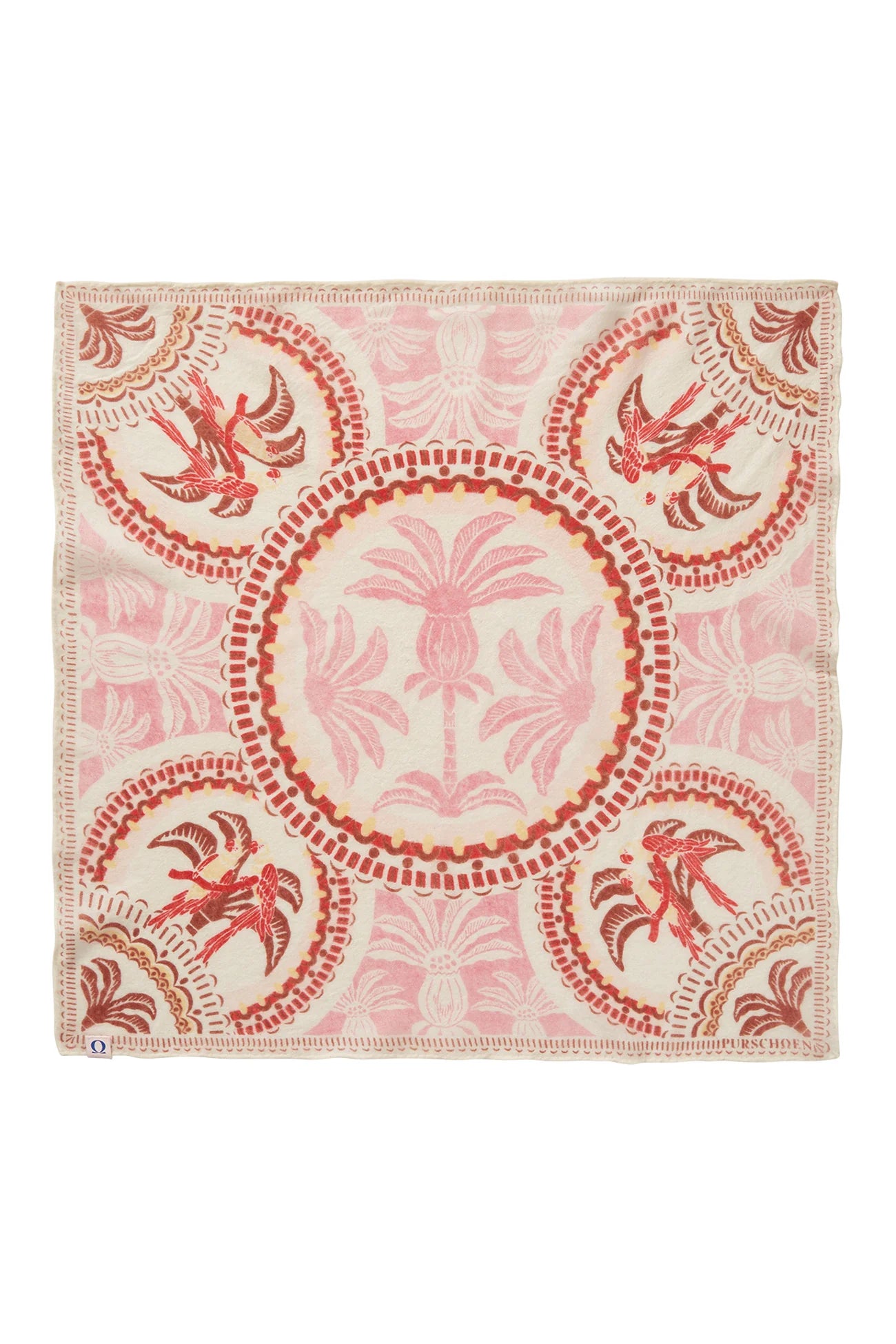Damen Nickituch Rose Pastell von Purschoen
