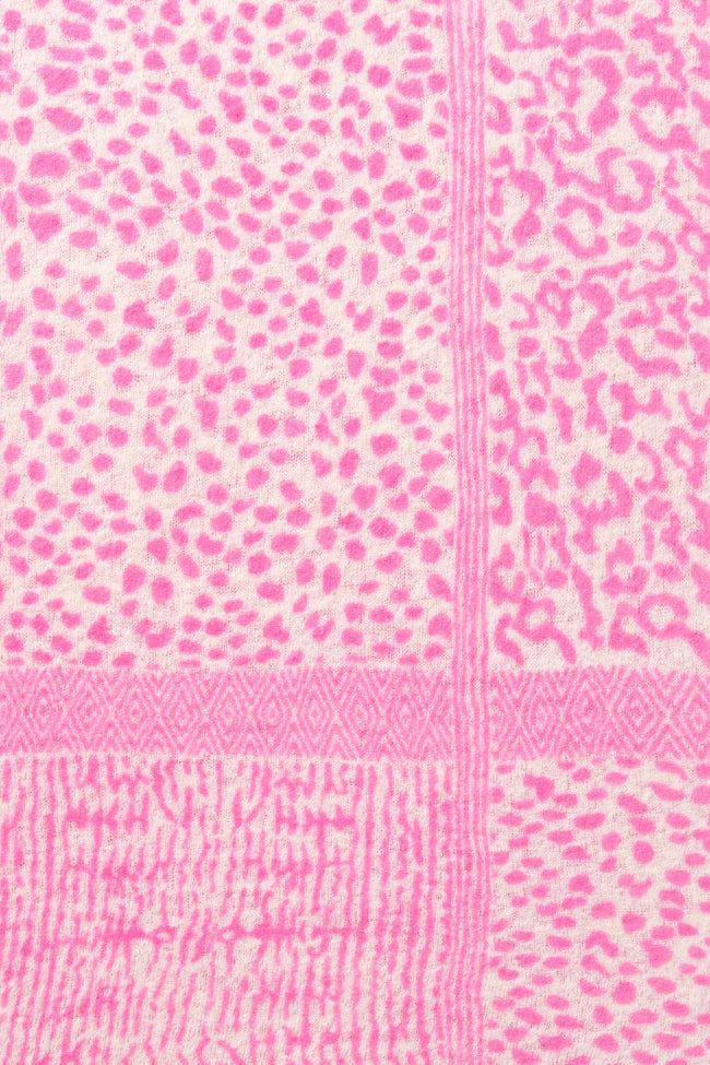 Kaschmir Schal Damen Savanne Puder Pink von Purschoen