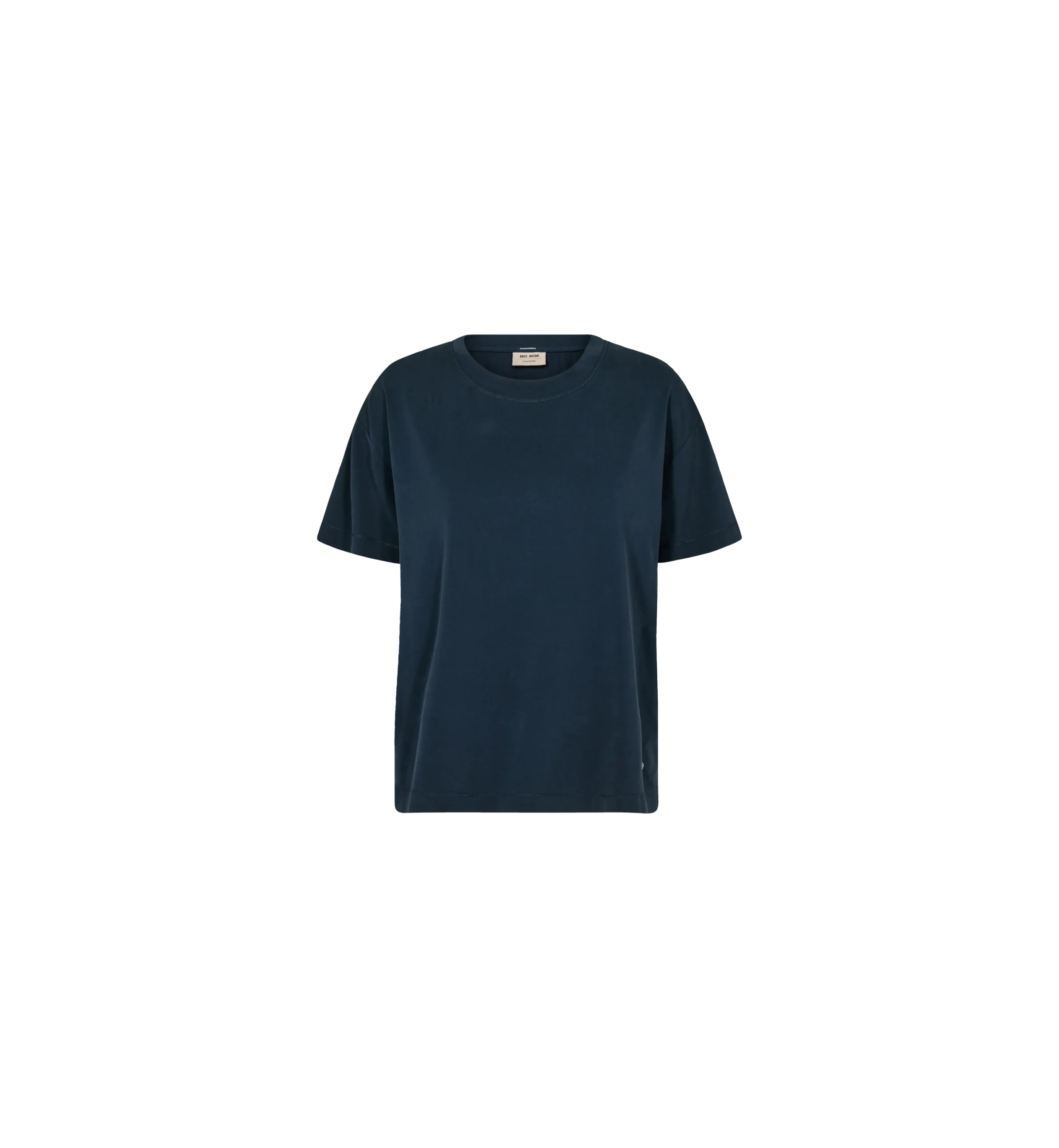Damen T-Shirt Dala O-SS Basic SALUTE NAVY von MOS MOSH