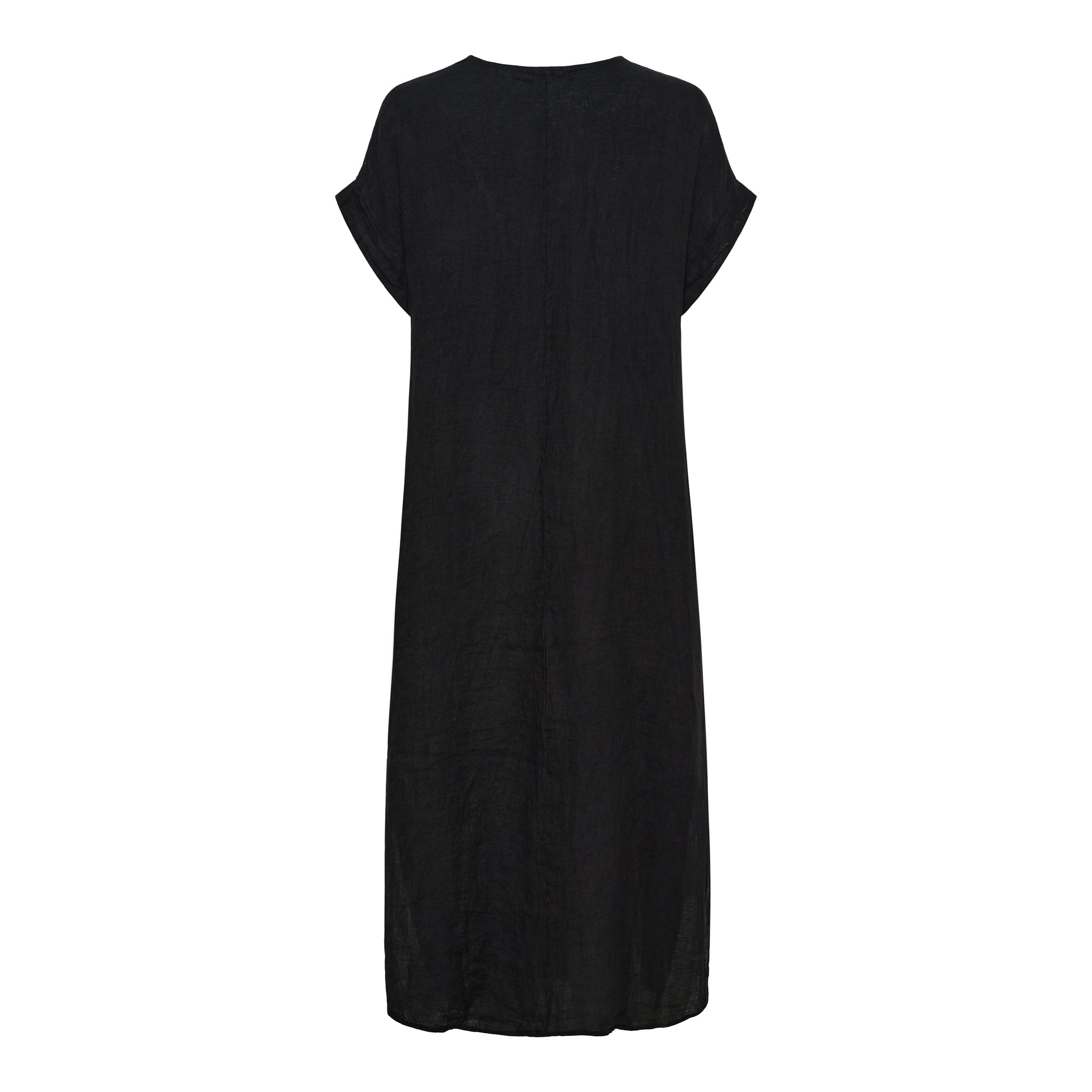 Leinenkleid Black