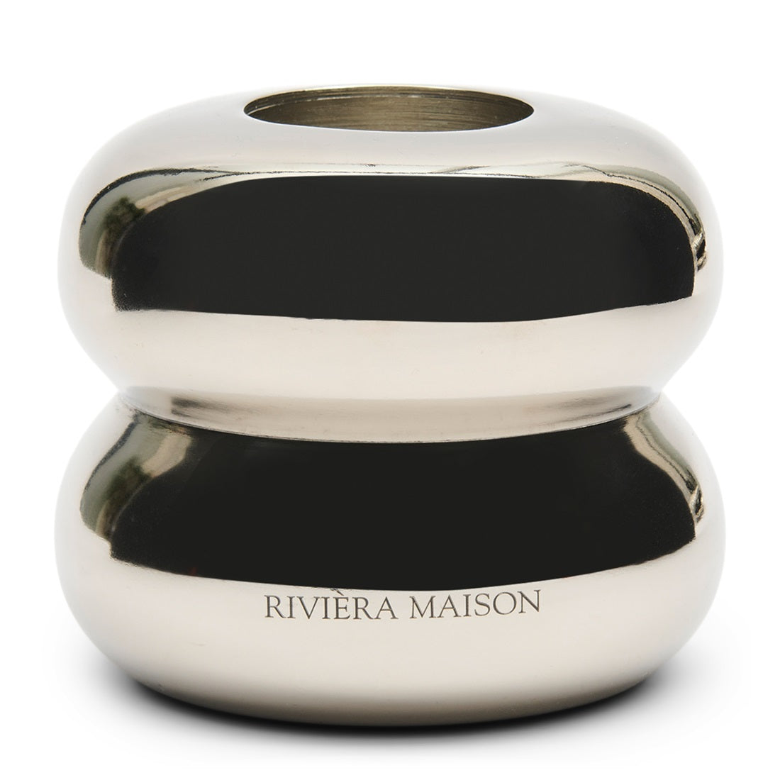 Riviera Maison Troia Votive L aus Aluminium als eleganter Kerzenhalter.