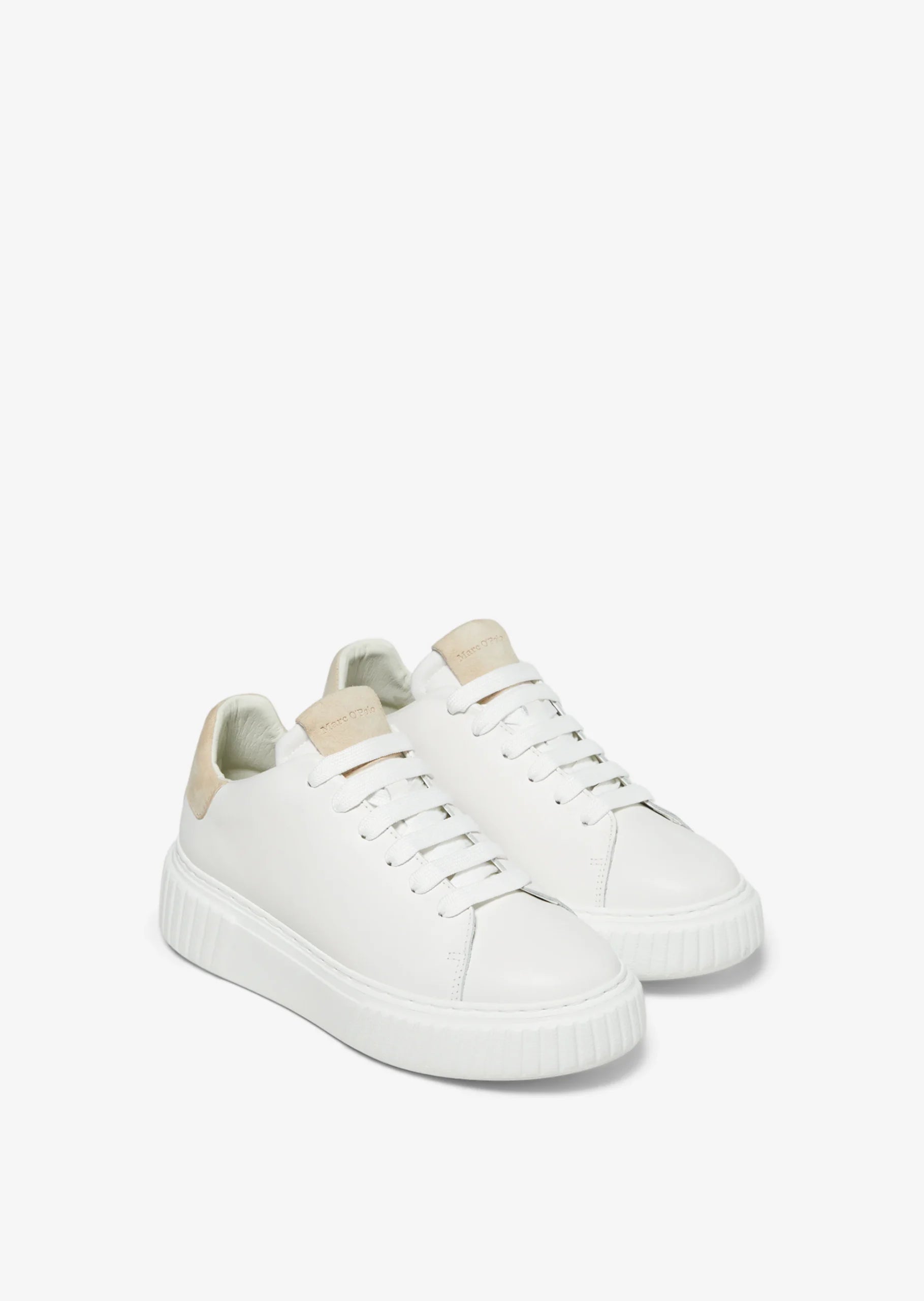Damen Sneaker weiß/beige von Marc O'Polo 