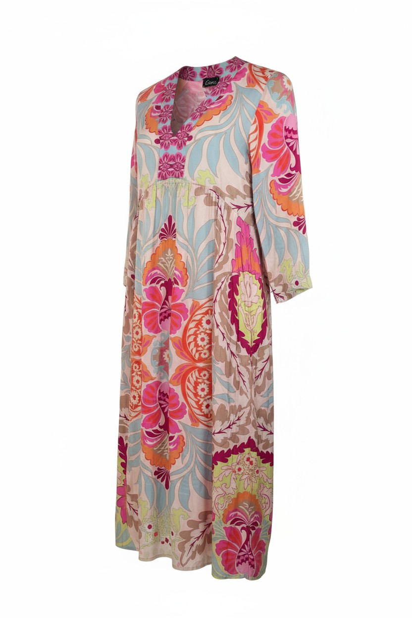 Damen Sommerkleid bunt gemustert von Grace