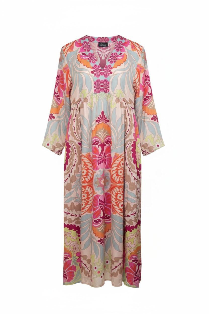 Damen Sommerkleid bunt gemustert von Grace
