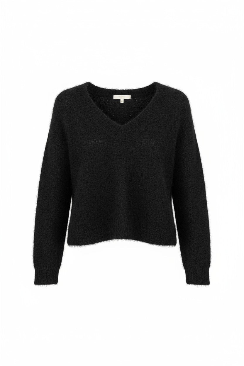 Damen Pullover von No Man`s Land Core Black