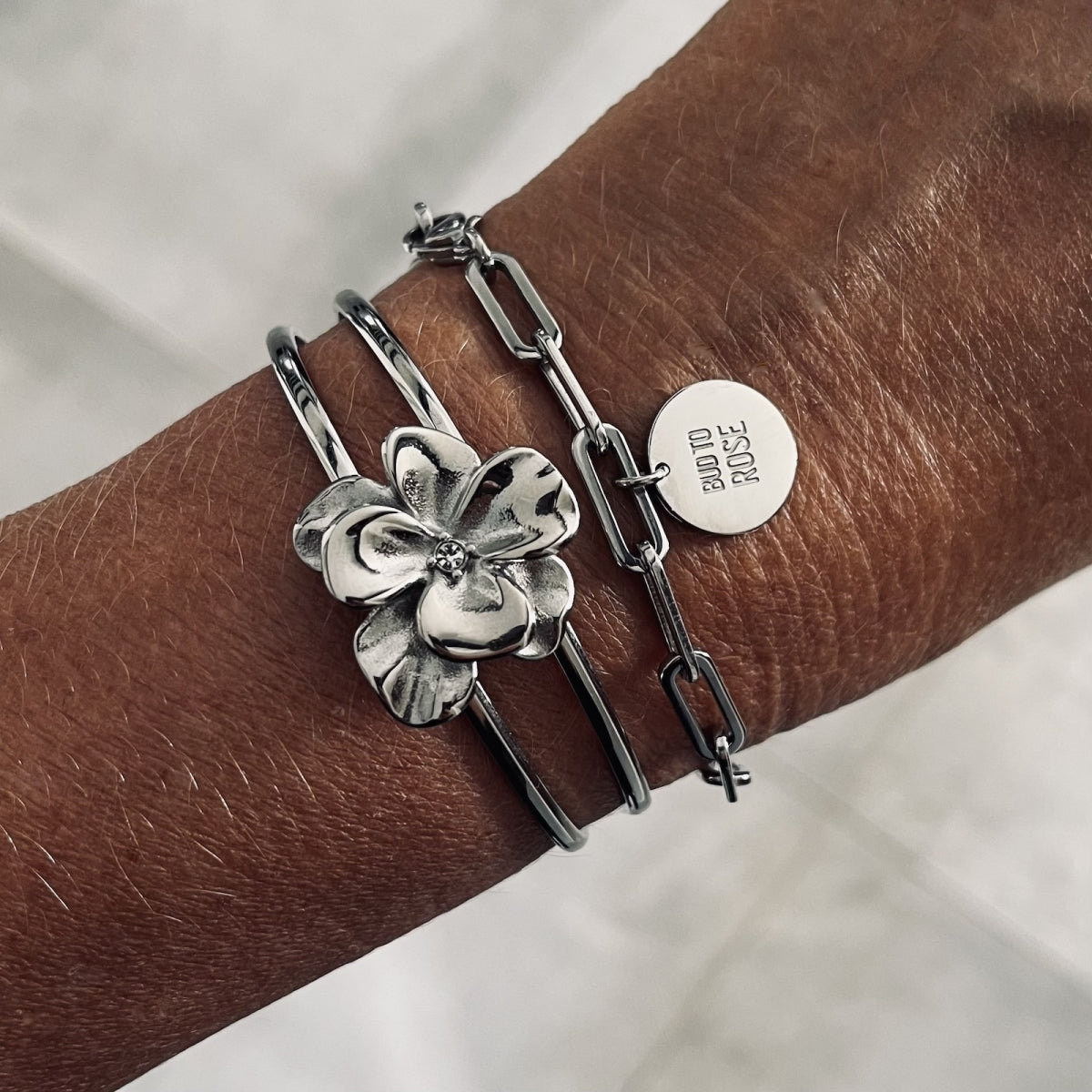 Carrie Icon Bracelet Silver