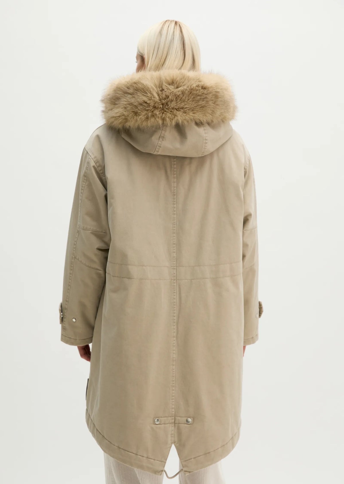 MARC O’POLO Twill Outdoor Parka EARTHY TAUPE