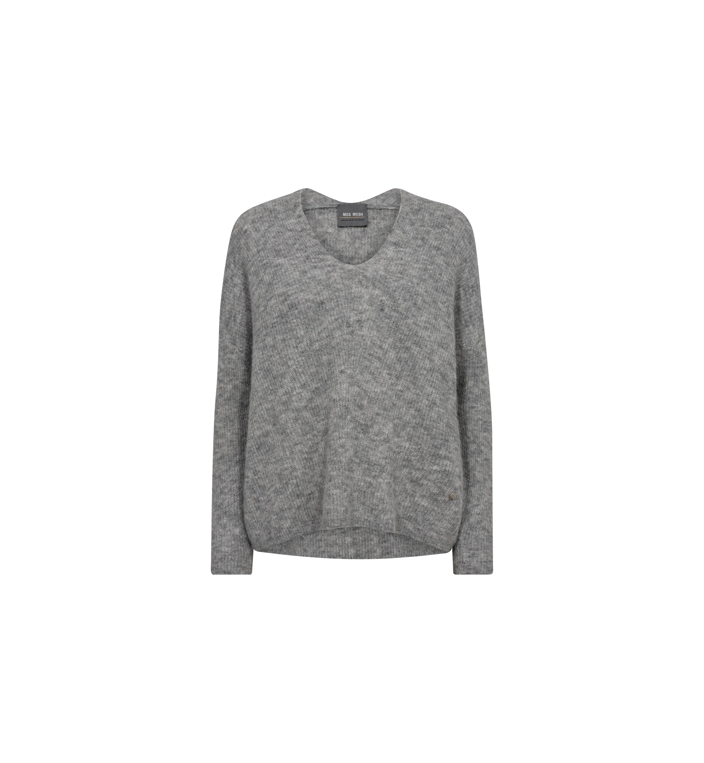 MOS MOSH Pullover Thora Grey Melange