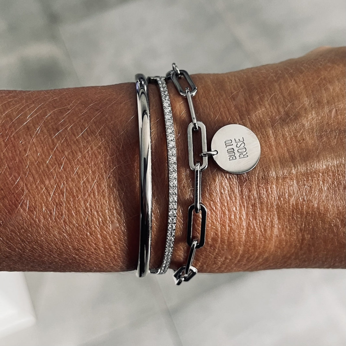 Carrie Icon Bracelet Silver