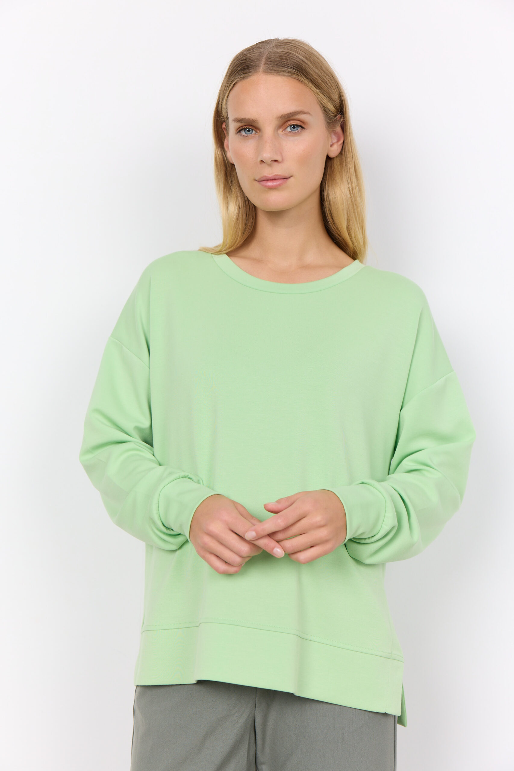 Soyaconcept 26426 Sweatshirt BRIGHT GREEN Grün BANU 164