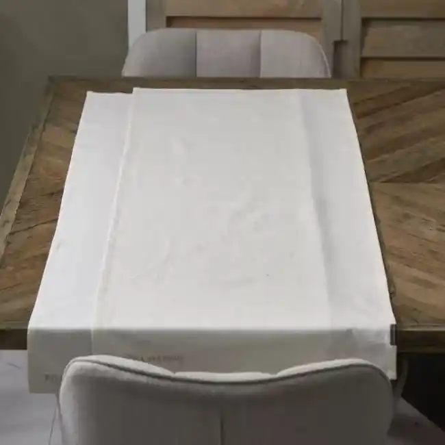 RIVIERA MAISON 535780 Tischläufer Tischdecke Weiß