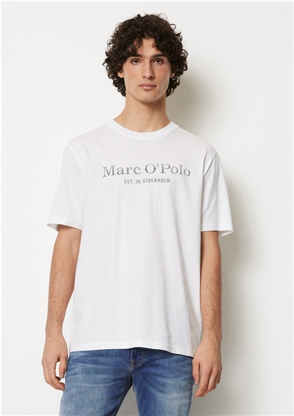 MARC O’POLO T-shirt weiß weiss Logo B21201251052