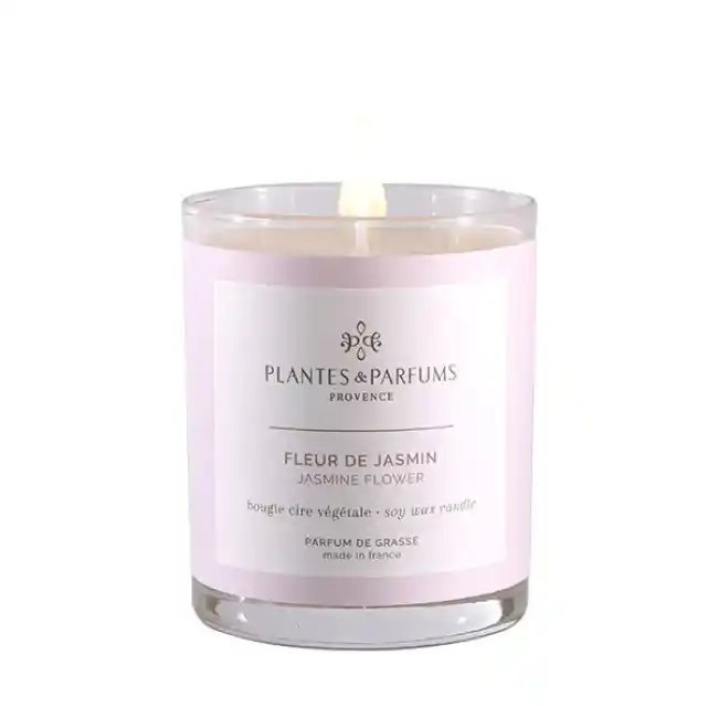 Duftkerze 180g FLEUR DE JASMIN von Plantes & Parfums