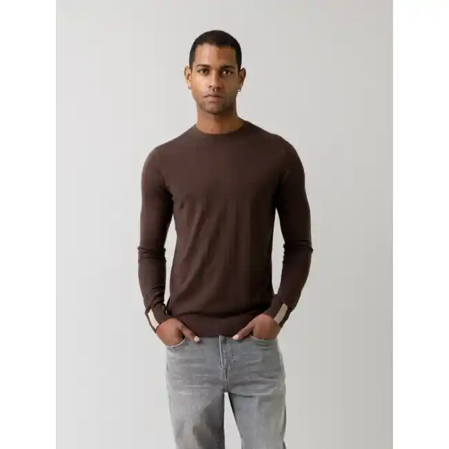 Abel Sweatshirt Soft Strick MOS MOSH