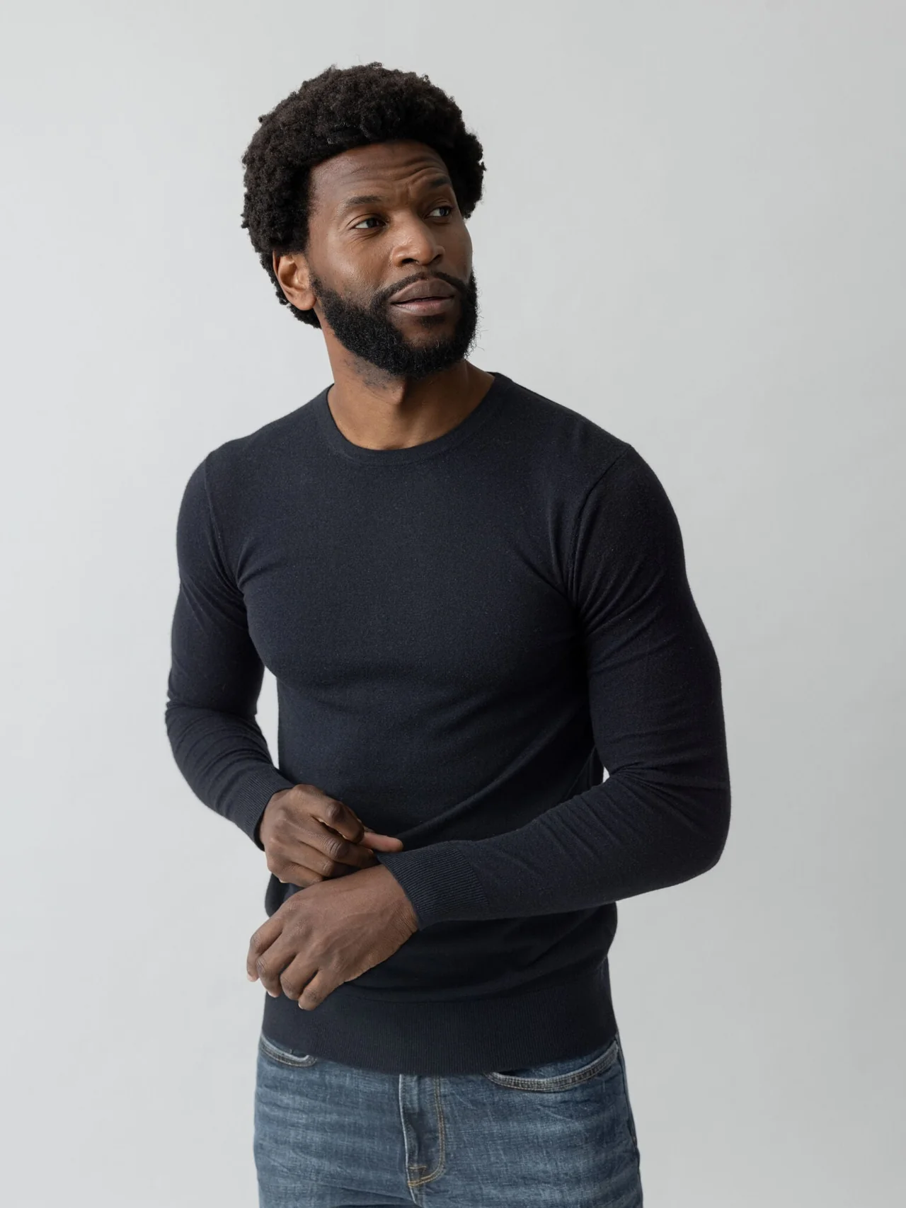 Adam Sweatshirt Soft Strick MOS MOSH