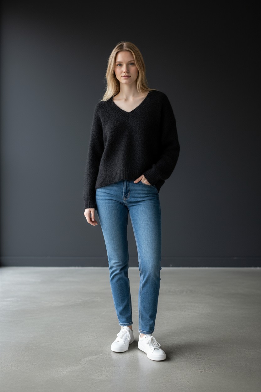 Pullover No Man`s Land Core Black