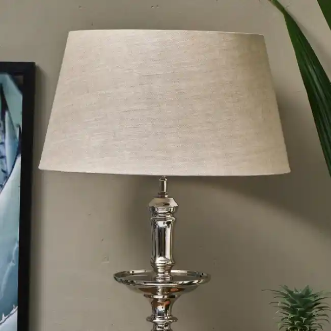 Lampenschirm Loveable, Natural, ร45 RIVIERA MAISON