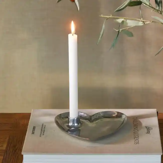Kerzenleuchter Herz Teller โ Heart Plate RIVIERA MAISON