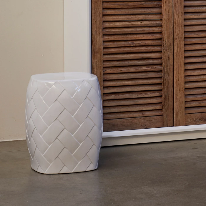 Beistelltisch Tavira, weiß RIVIERA MAISON