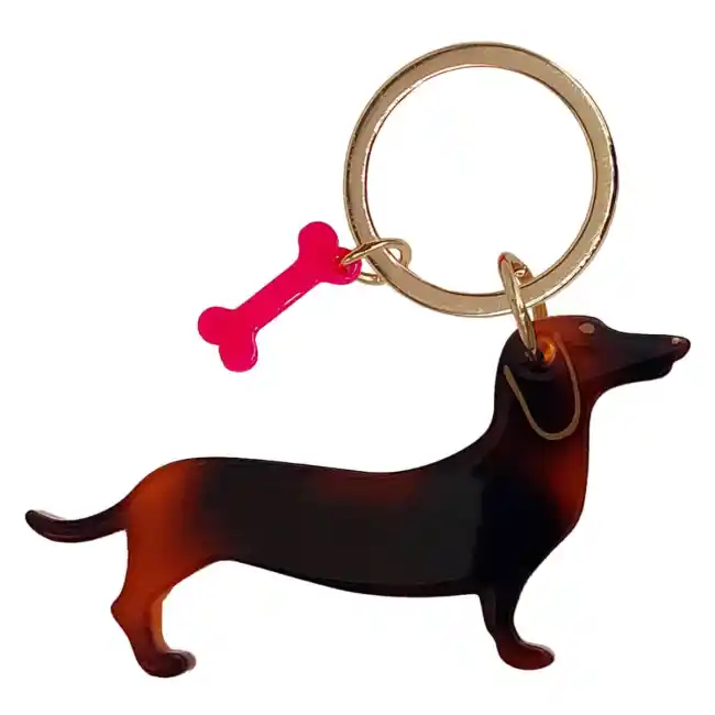 Schlüsselanhänger Dackel