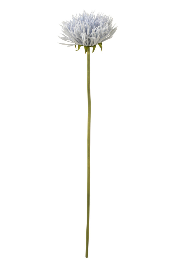 Deko-Chrysantheme in hellblau