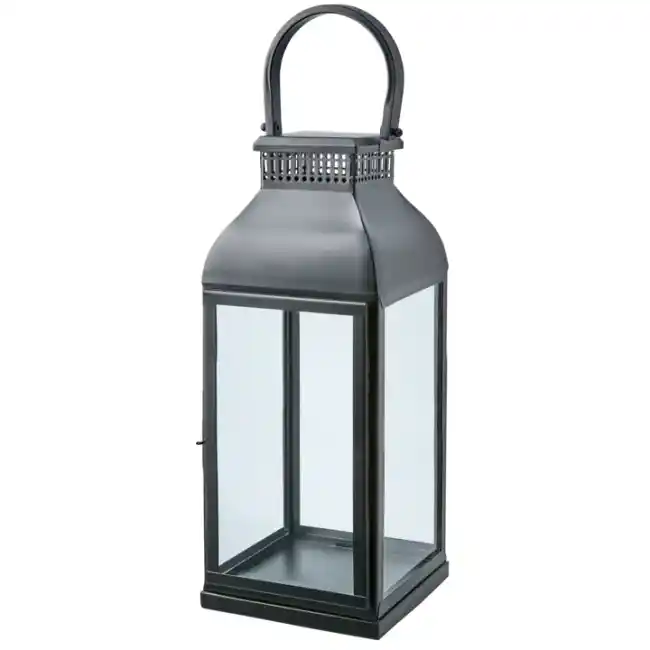 CLINTON Laterne L schwarz