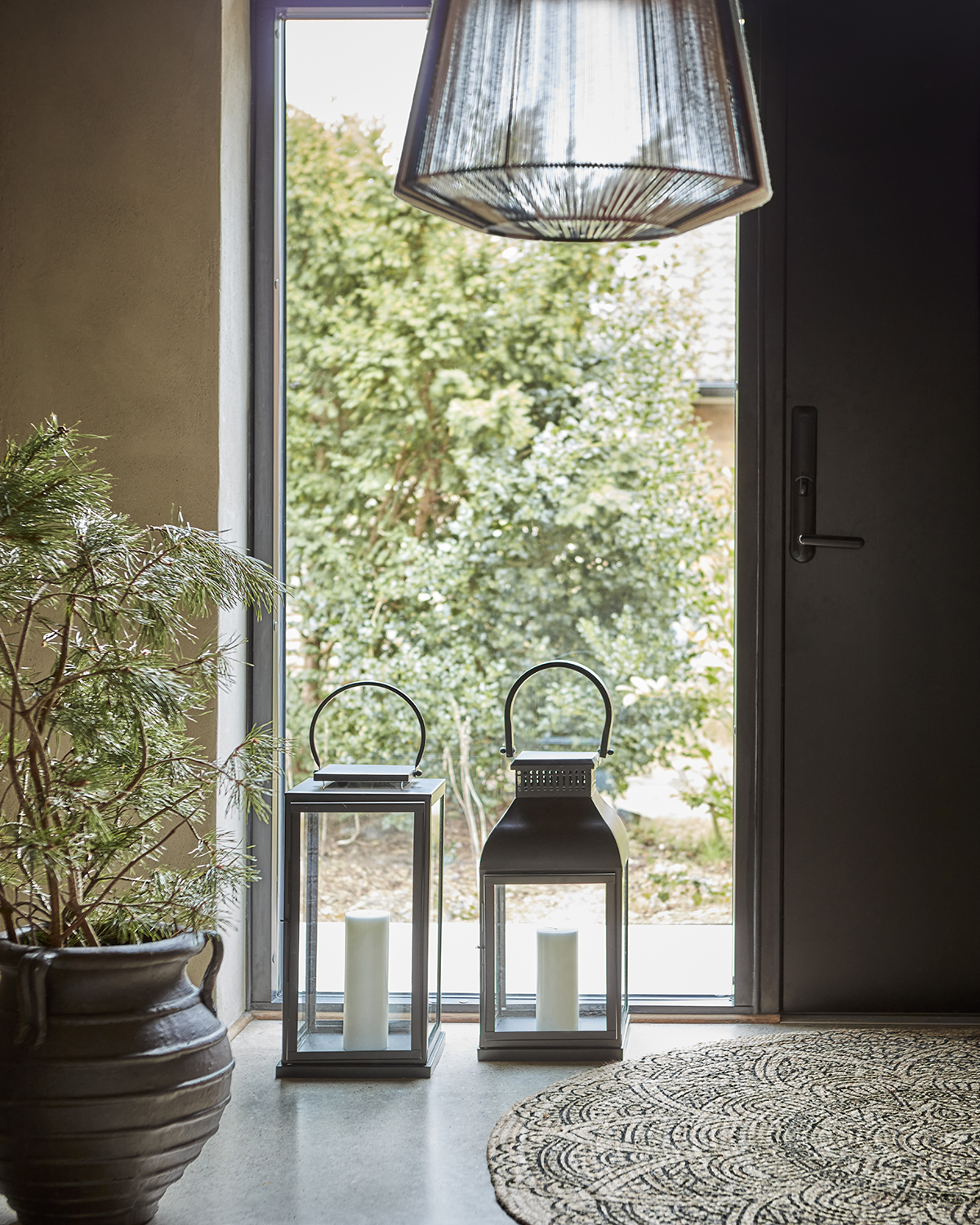 CLINTON Laterne M schwarz